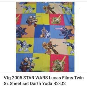Vintage Star Wars Twin Sheet Set